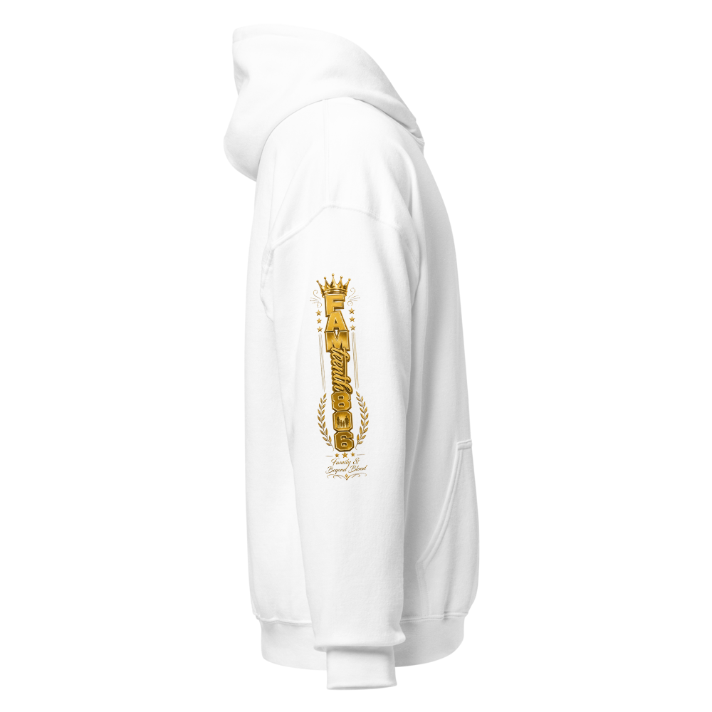 FAMteenth 806 Gold Chrome Heavy Blend Hoodie thumbnail 2