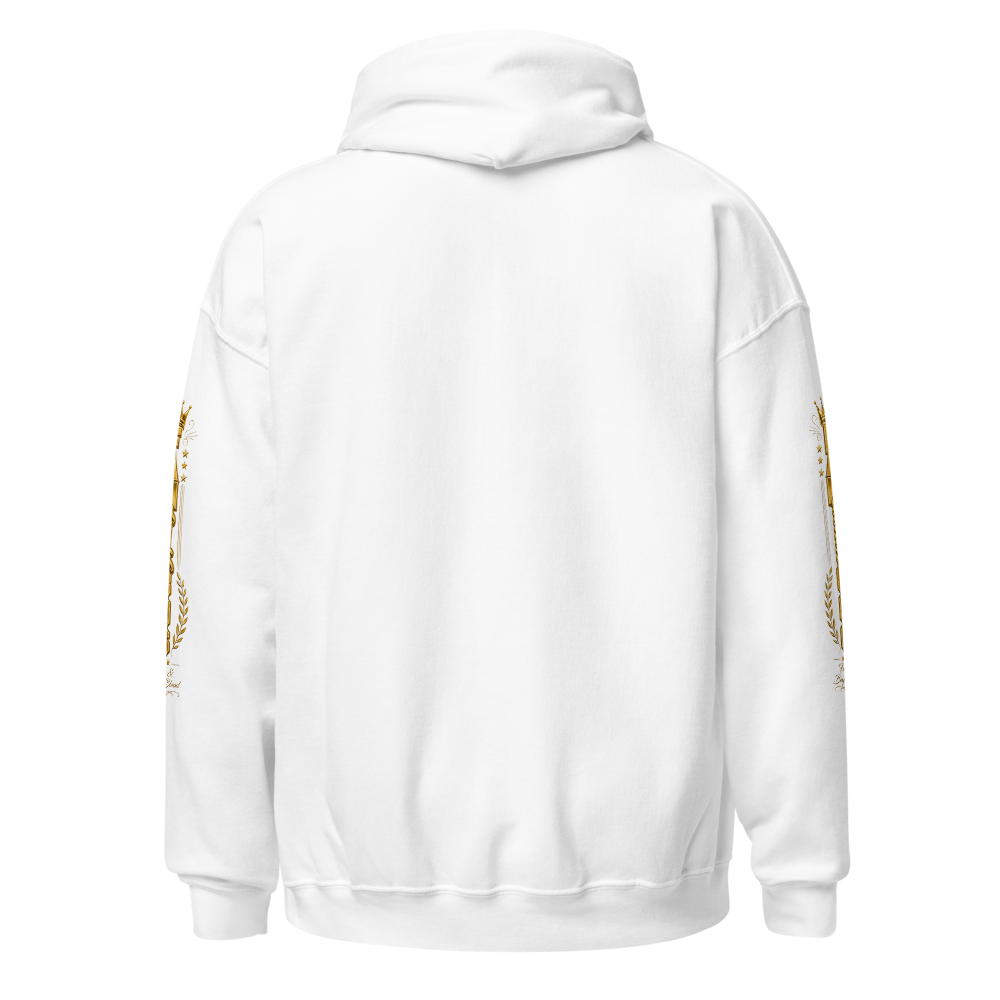 FAMteenth 806 Gold Chrome Heavy Blend Hoodie thumbnail 4