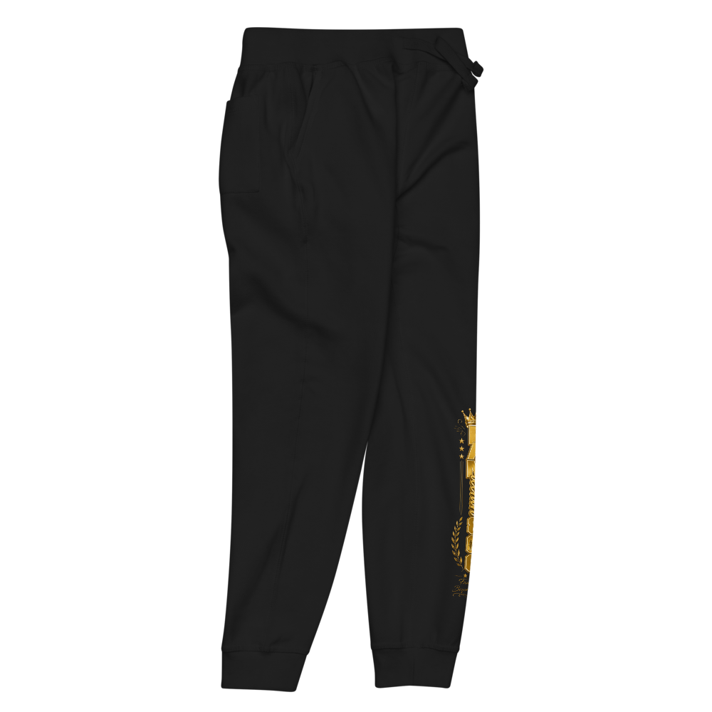 FAMteenth 806 Gold Chrome Fleece Pants thumbnail 4