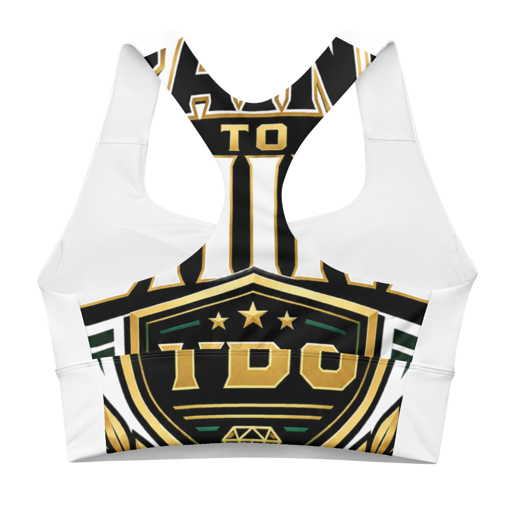 Trained To Shine YBG Racerback Sports Bra thumbnail 2