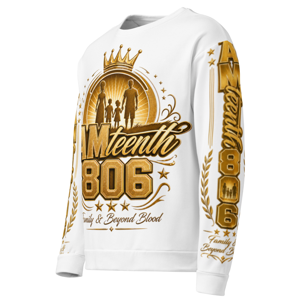 FAMteenth 806 Gold Chrome Sweatshirt thumbnail 3