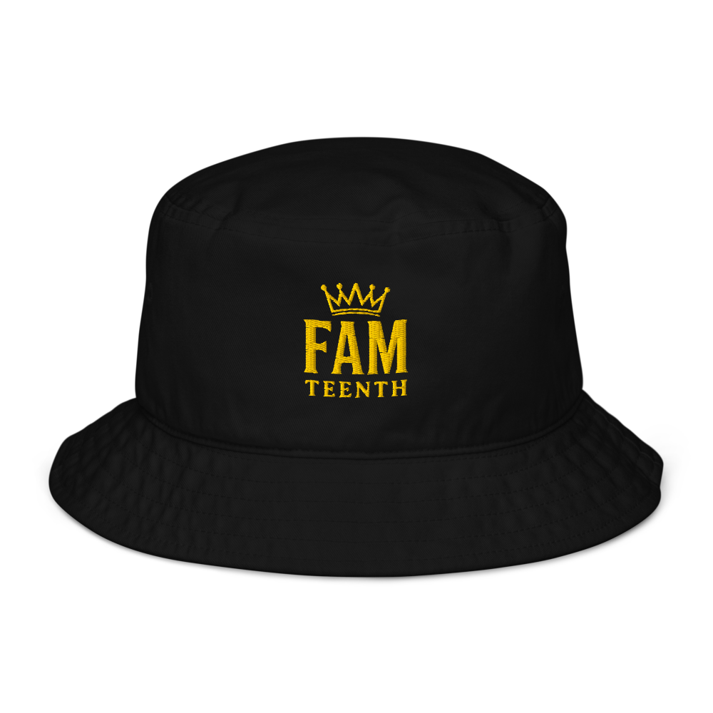 FAMteenth Black Crown Bucket Hat