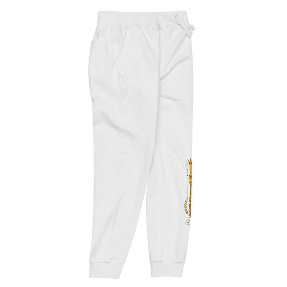 FAMteenth 806 Gold Chrome Fleece Pants thumbnail 4