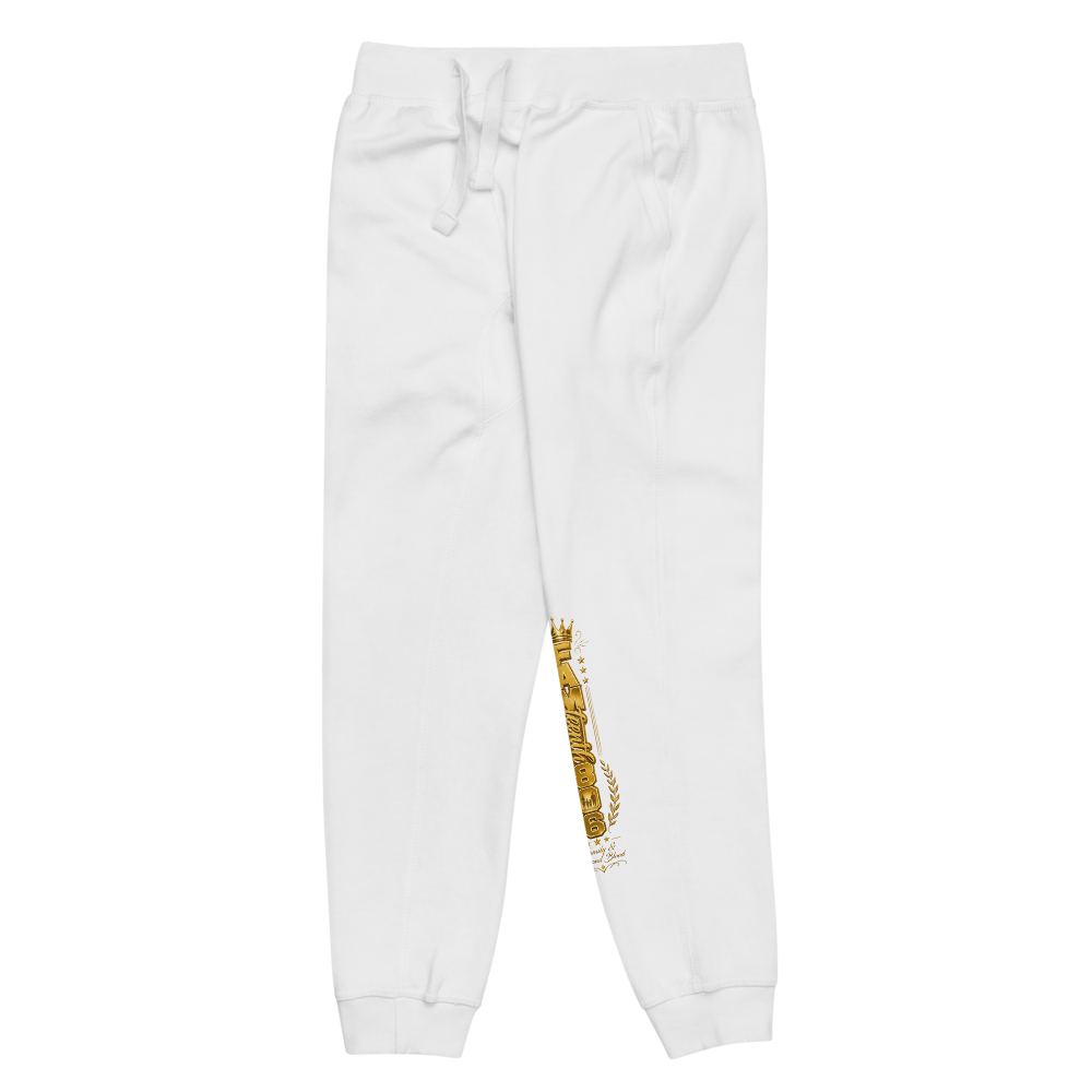 FAMteenth 806 Gold Chrome Fleece Pants thumbnail 2
