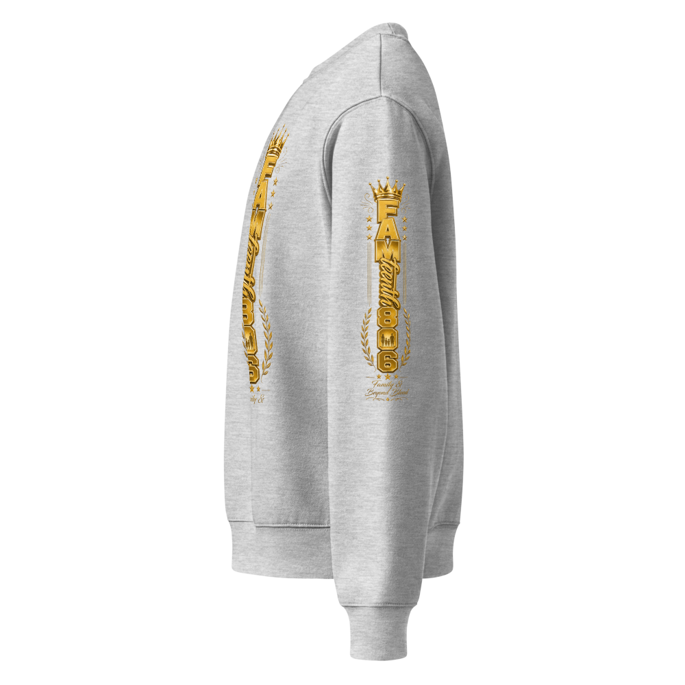FAMteenth 806 Gold Chrome Heavyweight Sweatshirt thumbnail 3