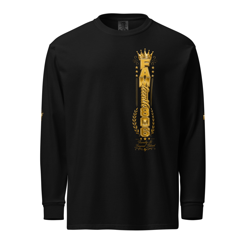 FAMteenth 806 Gold Crown Long-Sleeve Tee
