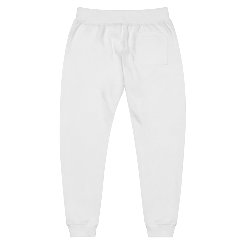 FAMteenth 806 White Silver Chrome Fleece Pants thumbnail 3