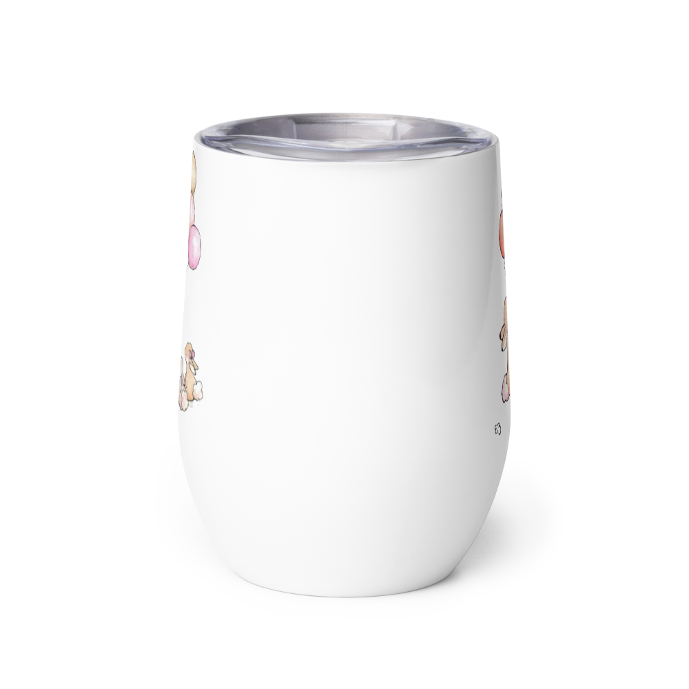 Elegant Floral Ceramic Coffee Mug thumbnail 2