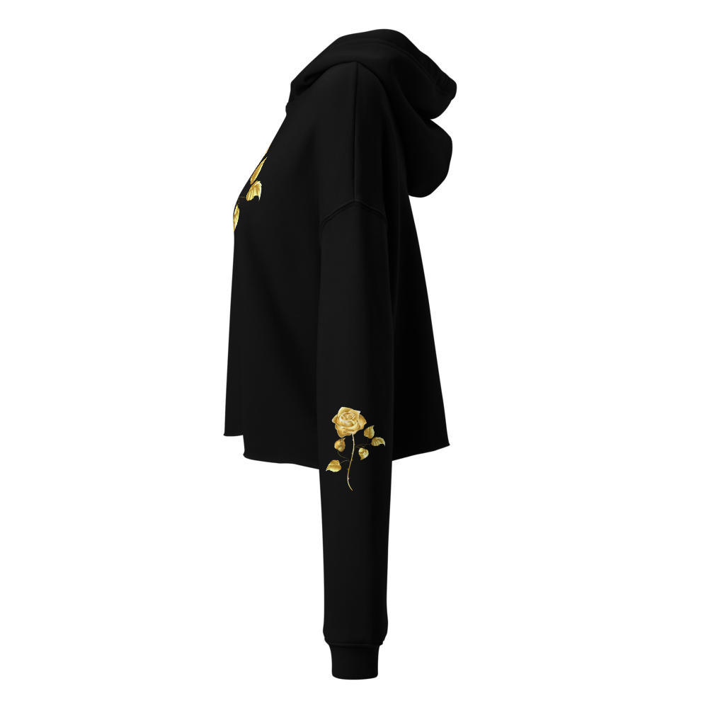 Luxury Golden Rose Hoodie thumbnail 2