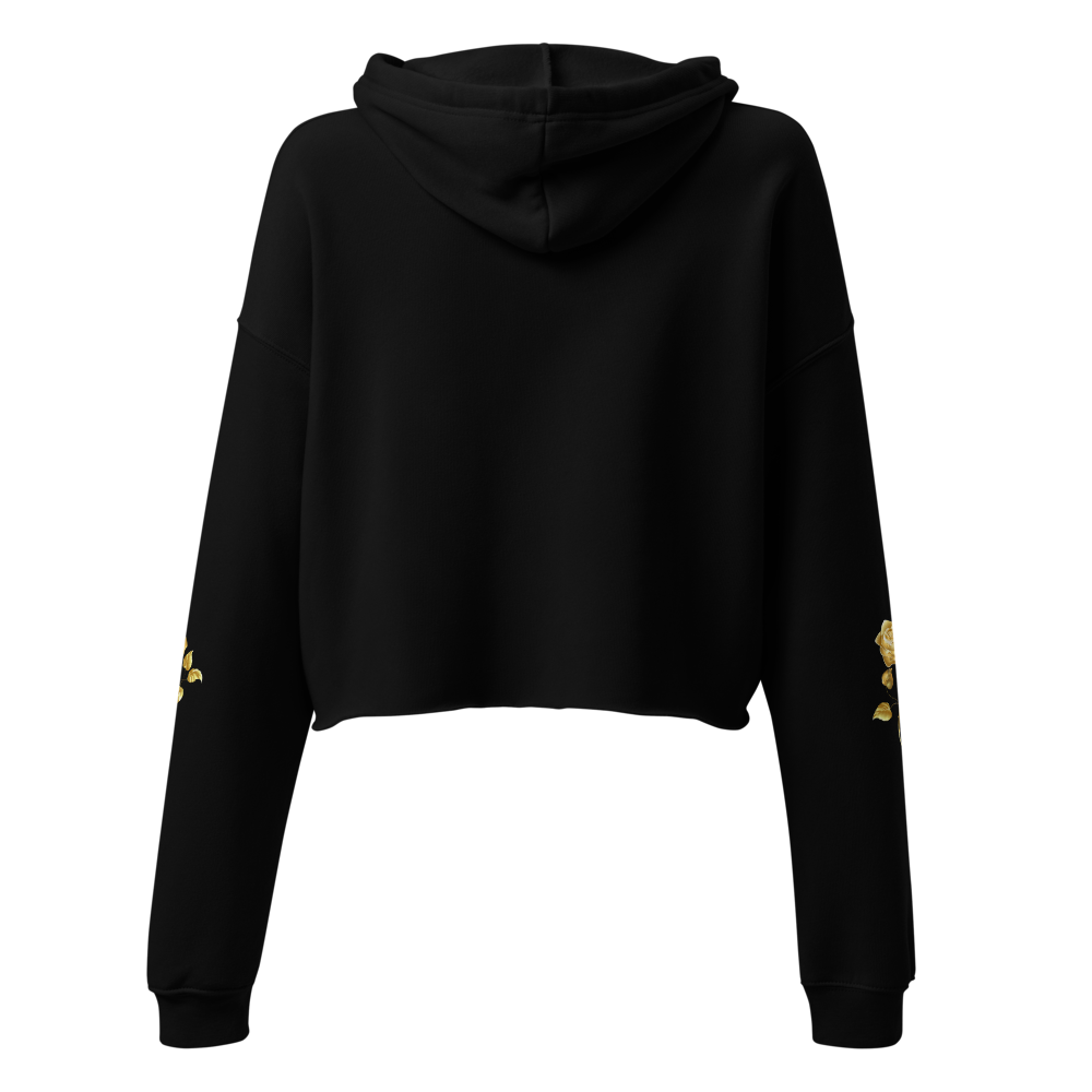 Luxury Golden Rose Hoodie thumbnail 3