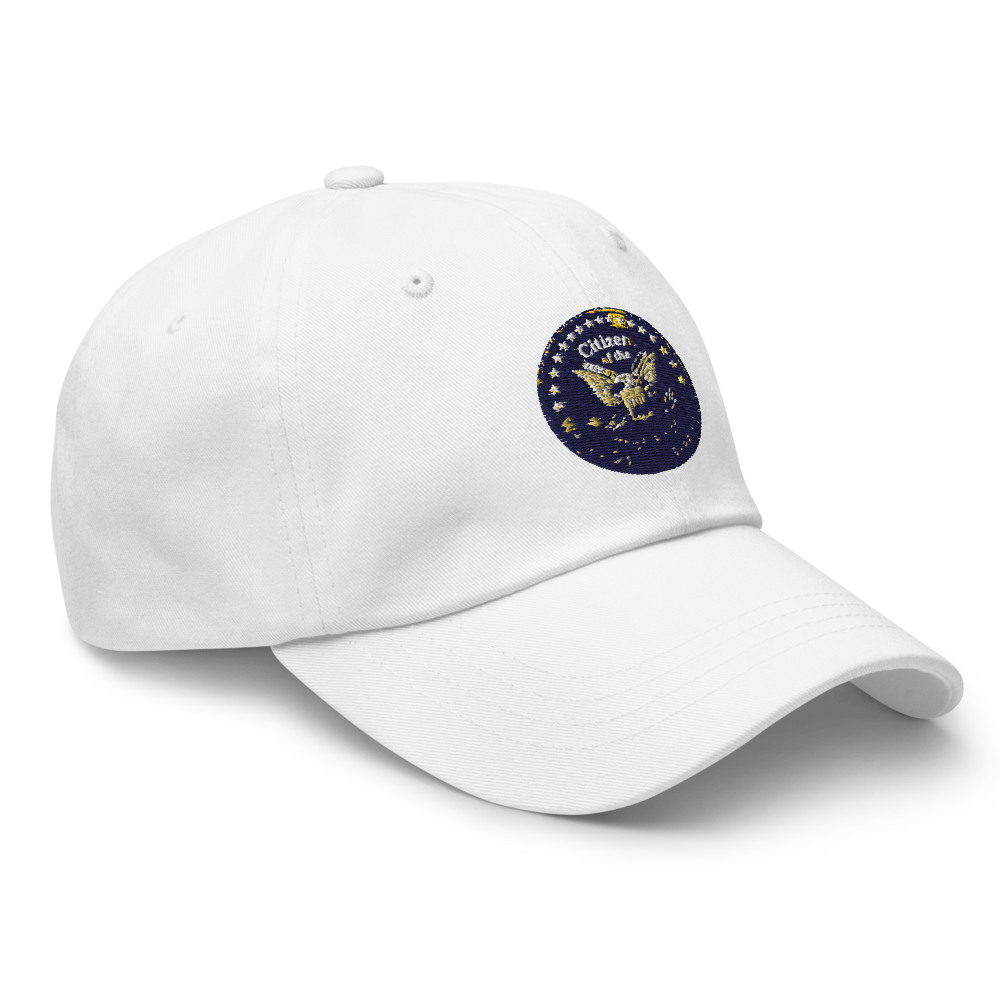 Citizens of The United States White Trucker Hat  thumbnail 3