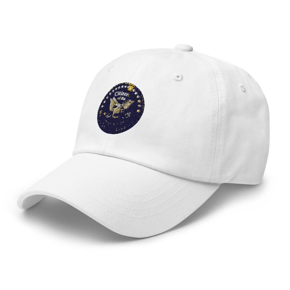 Citizens of The United States White Trucker Hat  thumbnail 5