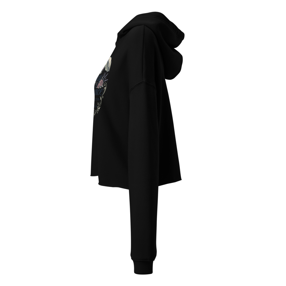 Jane Austen Regency Era Cropped Hoodie thumbnail 3