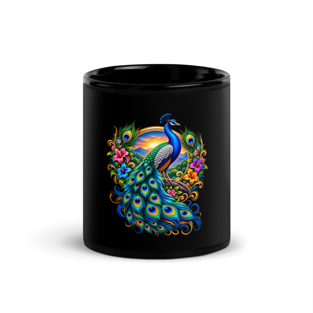 Peacock Logo Notebook – Elegant & Colorful Design thumbnail 3
