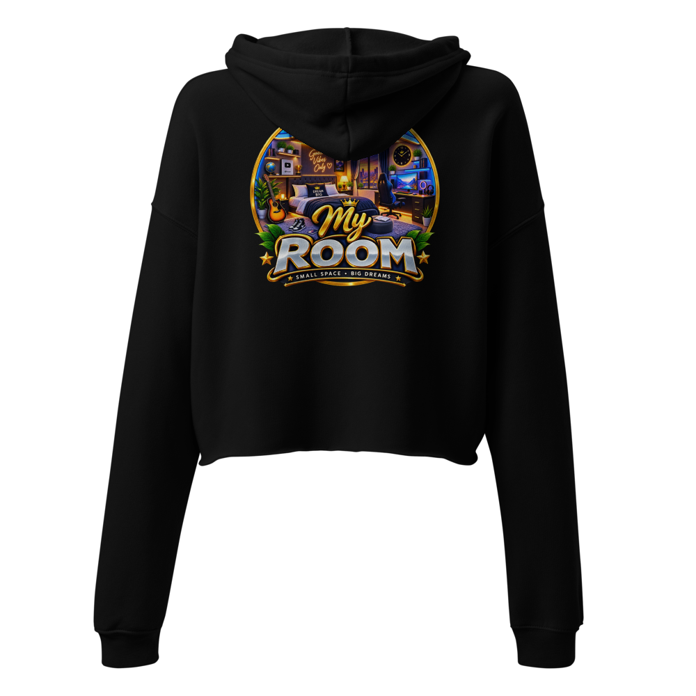 Women's Cropped Hoodie  Bella + Canvas 7502   thumbnail 3