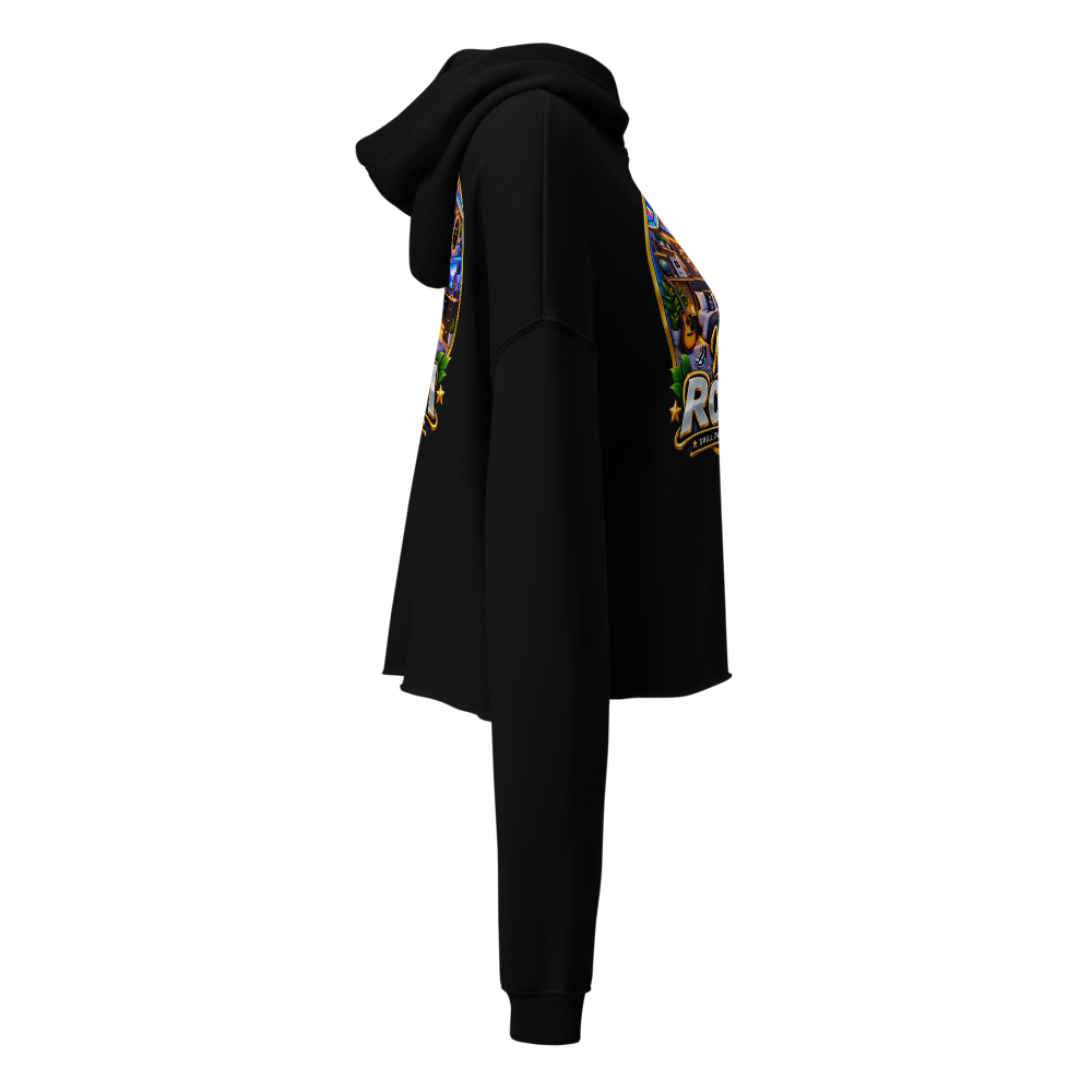 Women's Cropped Hoodie  Bella + Canvas 7502   thumbnail 4