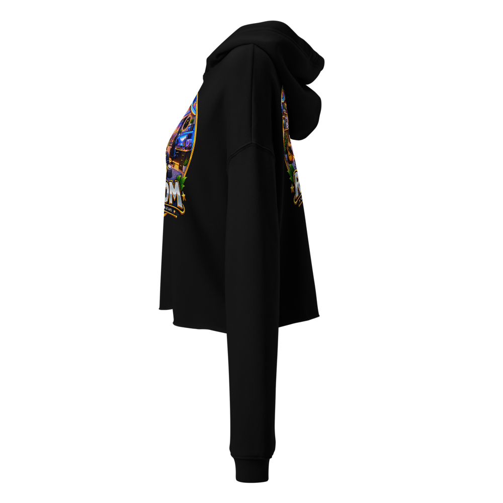Women's Cropped Hoodie  Bella + Canvas 7502   thumbnail 2