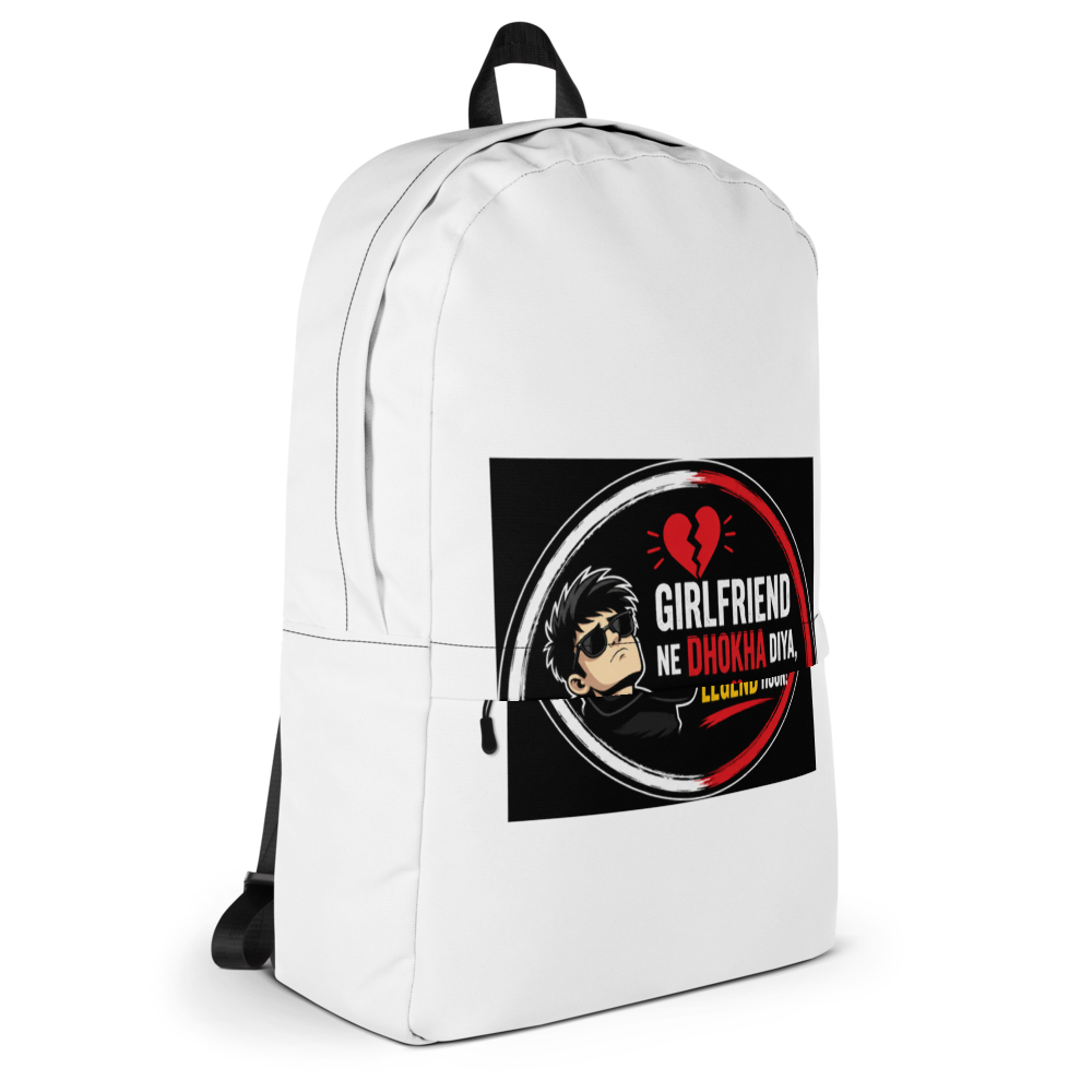 Girlfriend Ne Dhokha Diya Backpack thumbnail 4