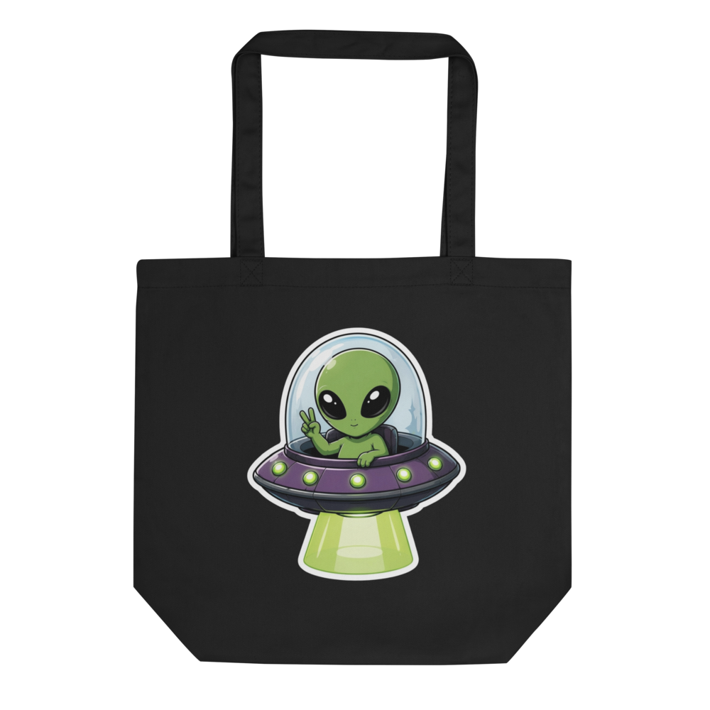 UnAlien UFO Eco Tote Bag thumbnail 2