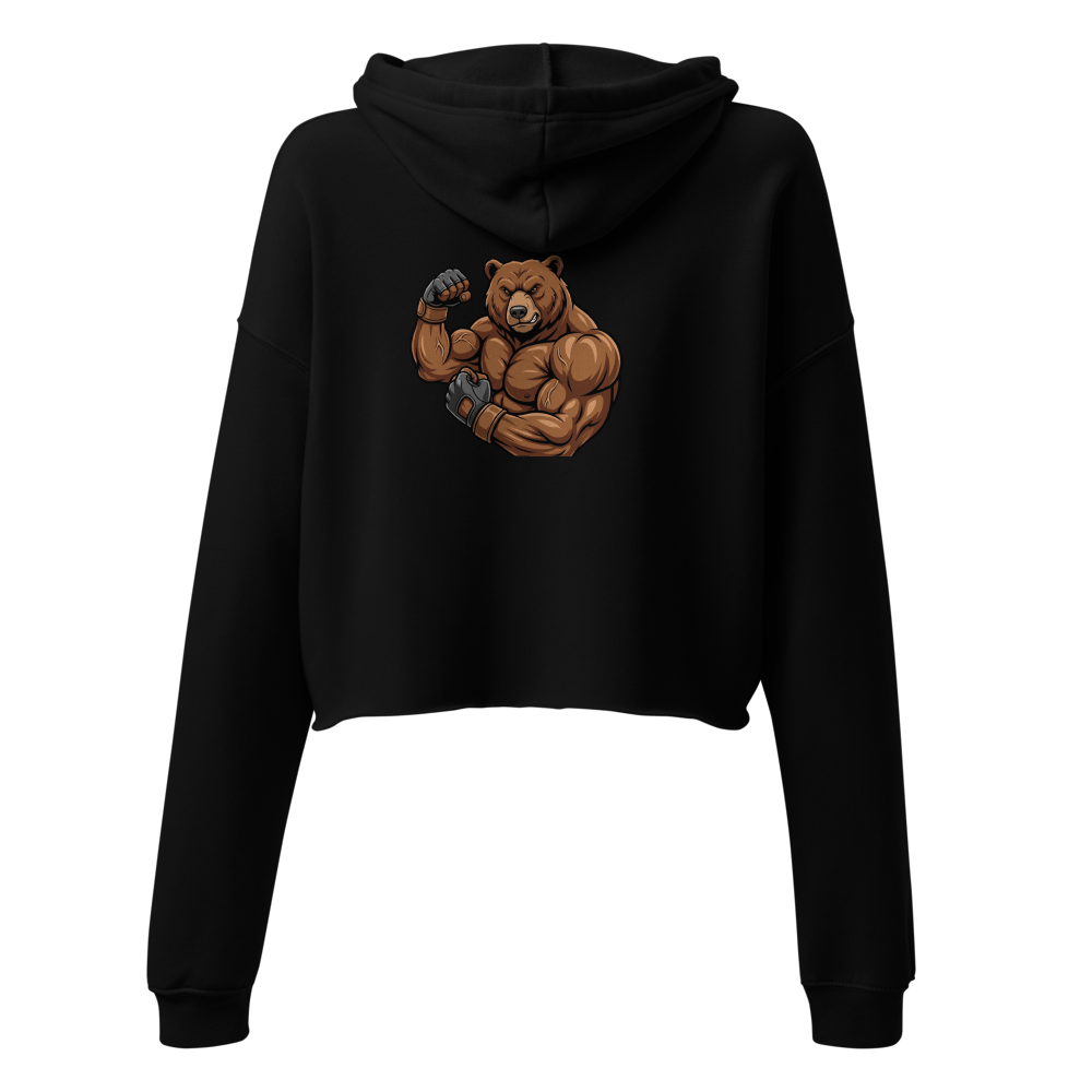 Women's Cropped Hoodie  Bella + Canvas 7502 thumbnail 3