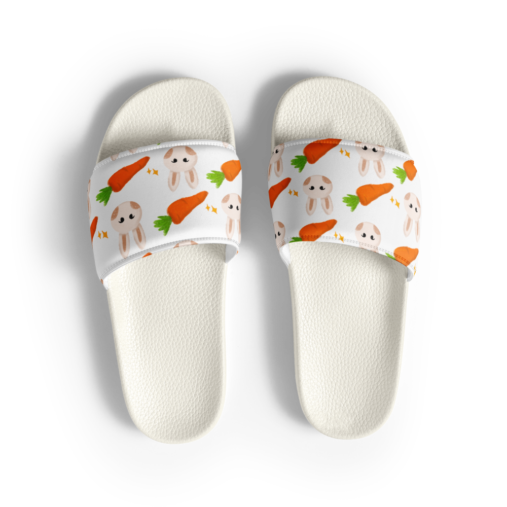 Cute Bunny Carrot Women Slide Sandals thumbnail 2