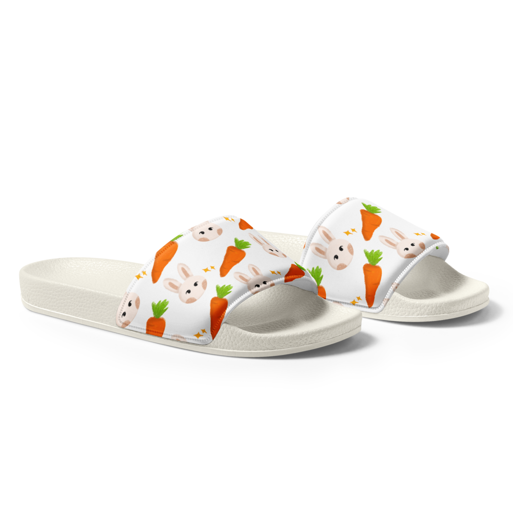 Cute Bunny Carrot Women Slide Sandals thumbnail 4