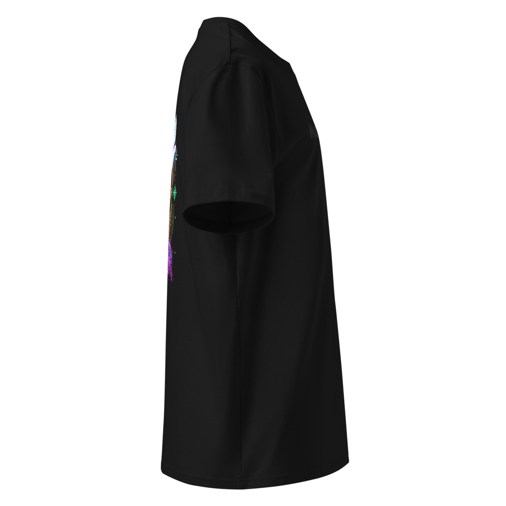 Dark Grim Reaper Neon Gothic Art thumbnail 4