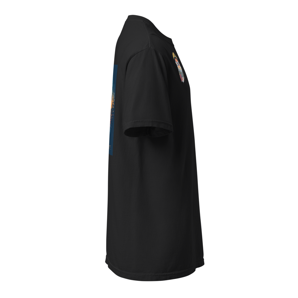 Black t-shirt for travelling thumbnail 3