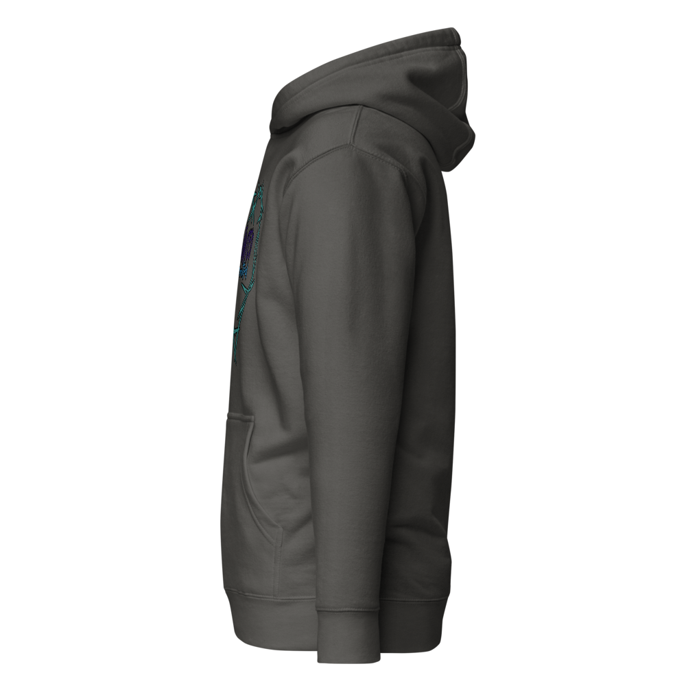 Tainted Hoodie w/ Blue Text thumbnail 15