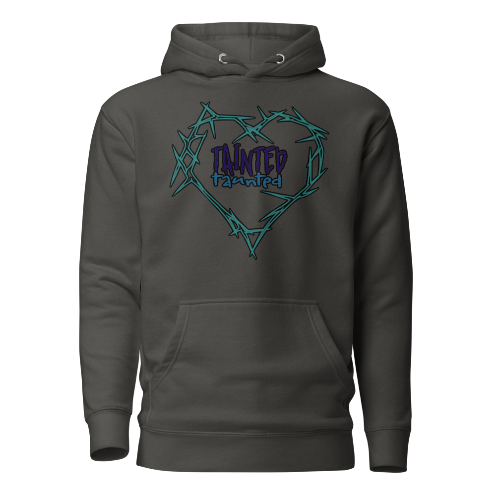 Tainted Hoodie w/ Blue Text thumbnail 13