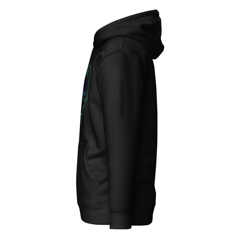 Tainted Hoodie w/ Blue Text thumbnail 2