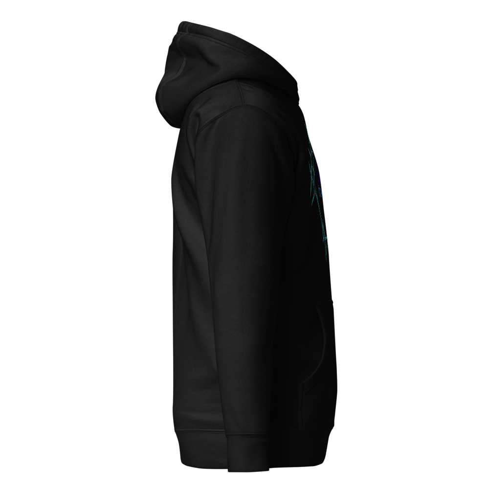 Tainted Hoodie w/ Blue Text thumbnail 3