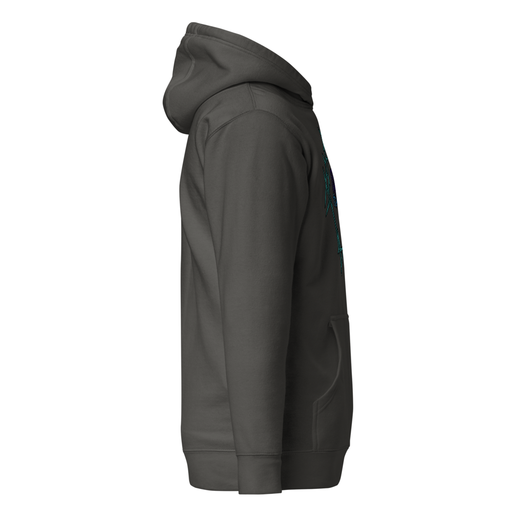 Tainted Hoodie w/ Blue Text thumbnail 16