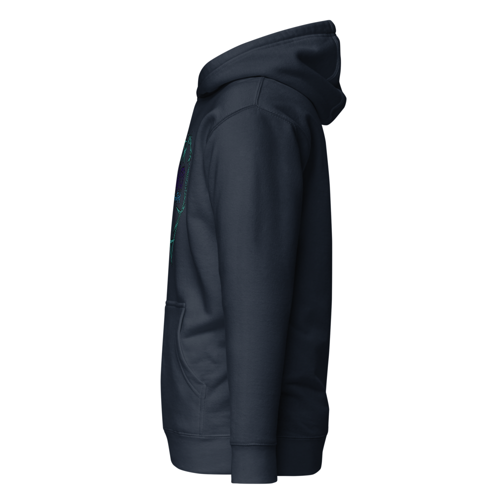 Tainted Hoodie w/ Blue Text thumbnail 6