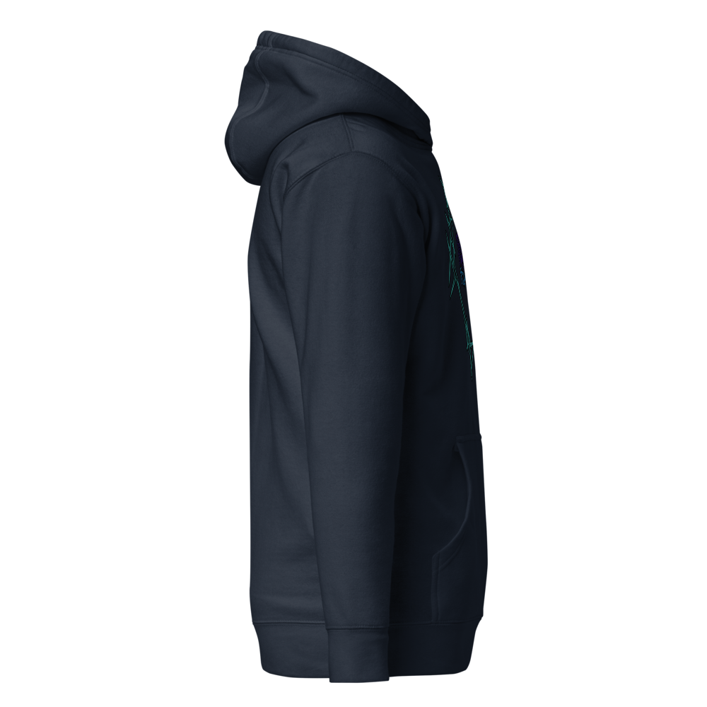 Tainted Hoodie w/ Blue Text thumbnail 7