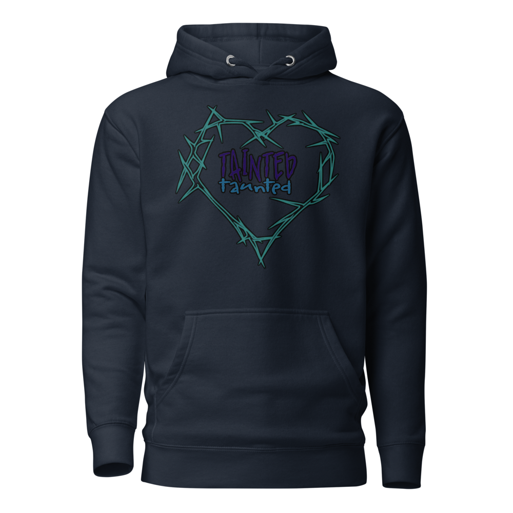 Tainted Hoodie w/ Blue Text thumbnail 5