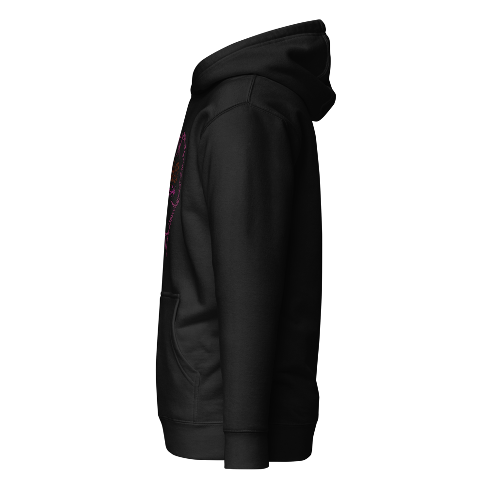 Tainted Hoodie w/ Pink Text thumbnail 2
