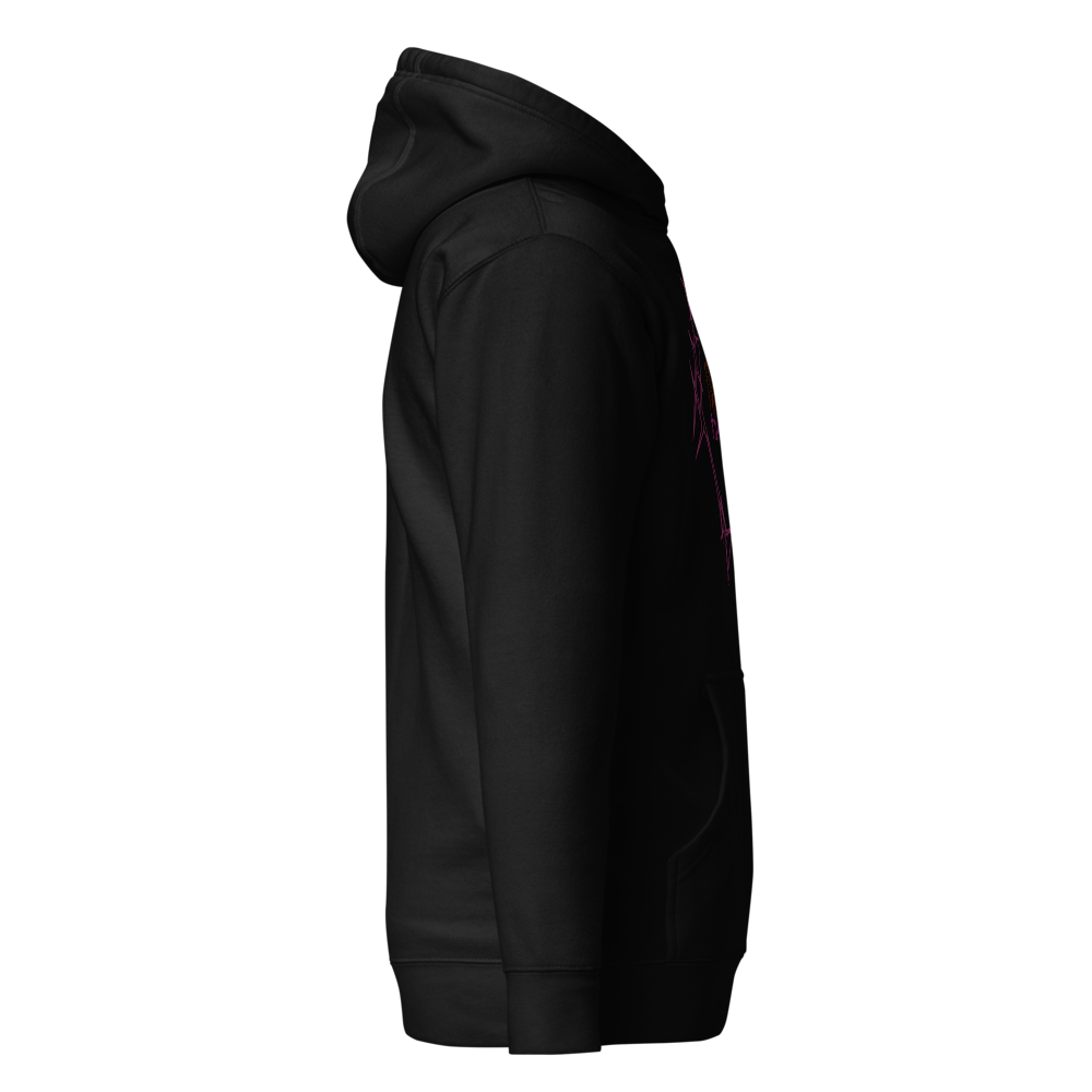 Tainted Hoodie w/ Pink Text thumbnail 3