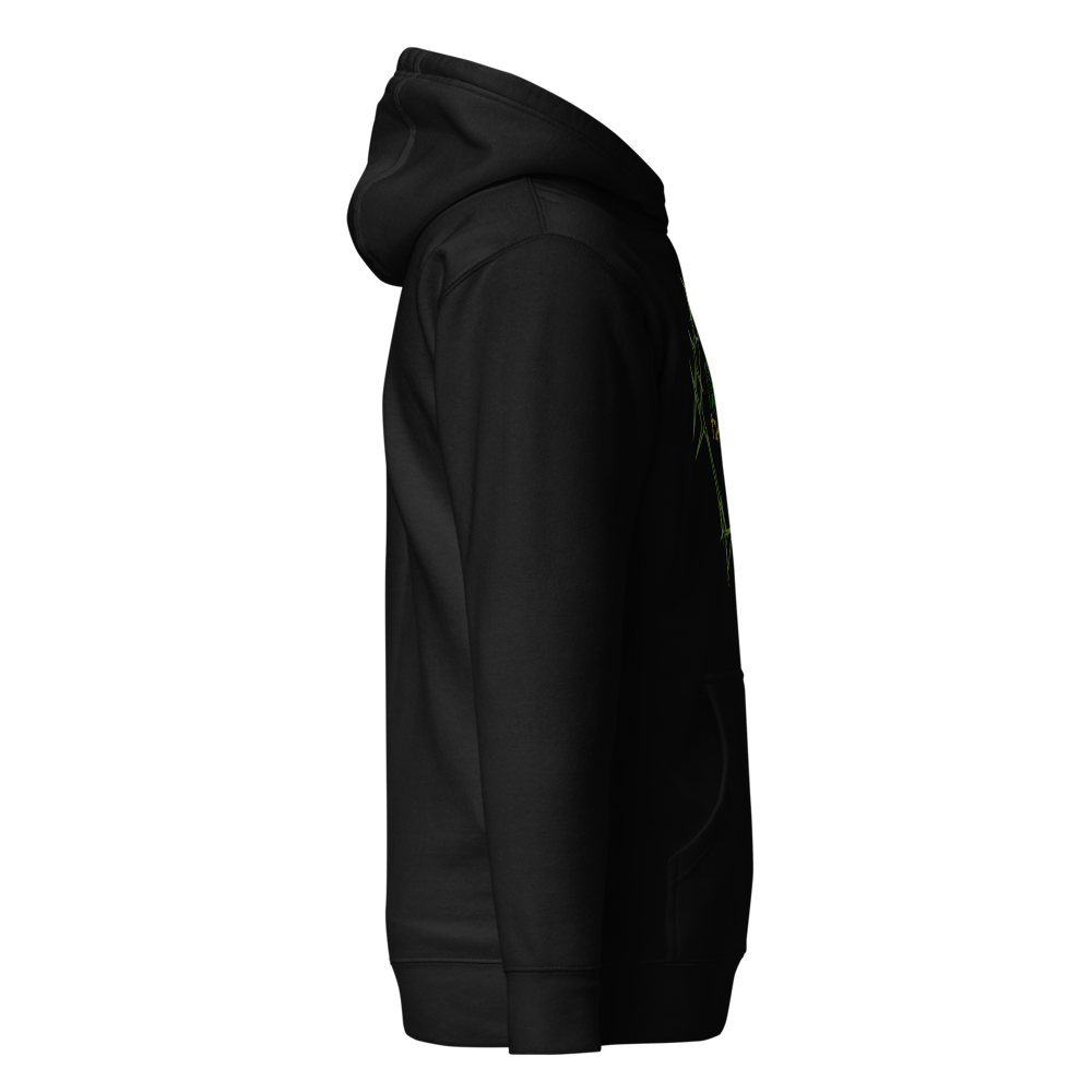 Tainted Hoodie w/ Green Text thumbnail 3