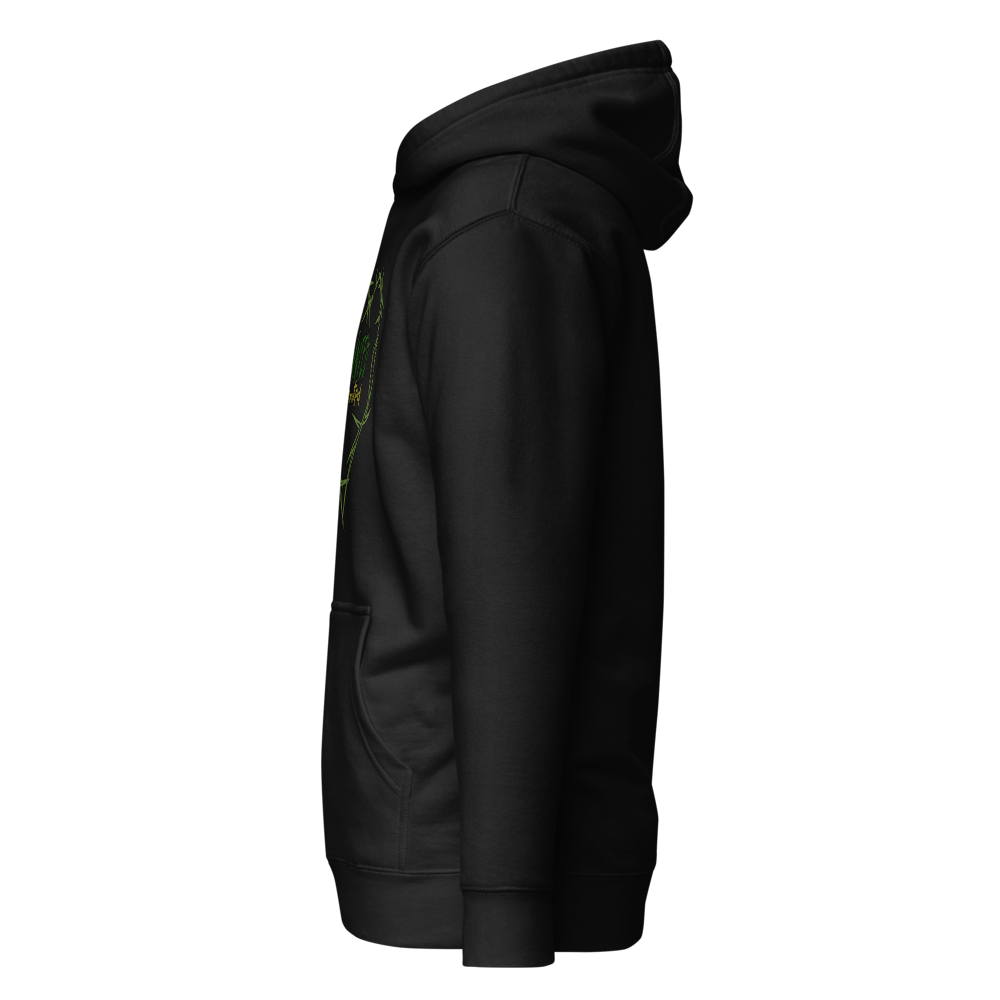 Tainted Hoodie w/ Green Text thumbnail 2