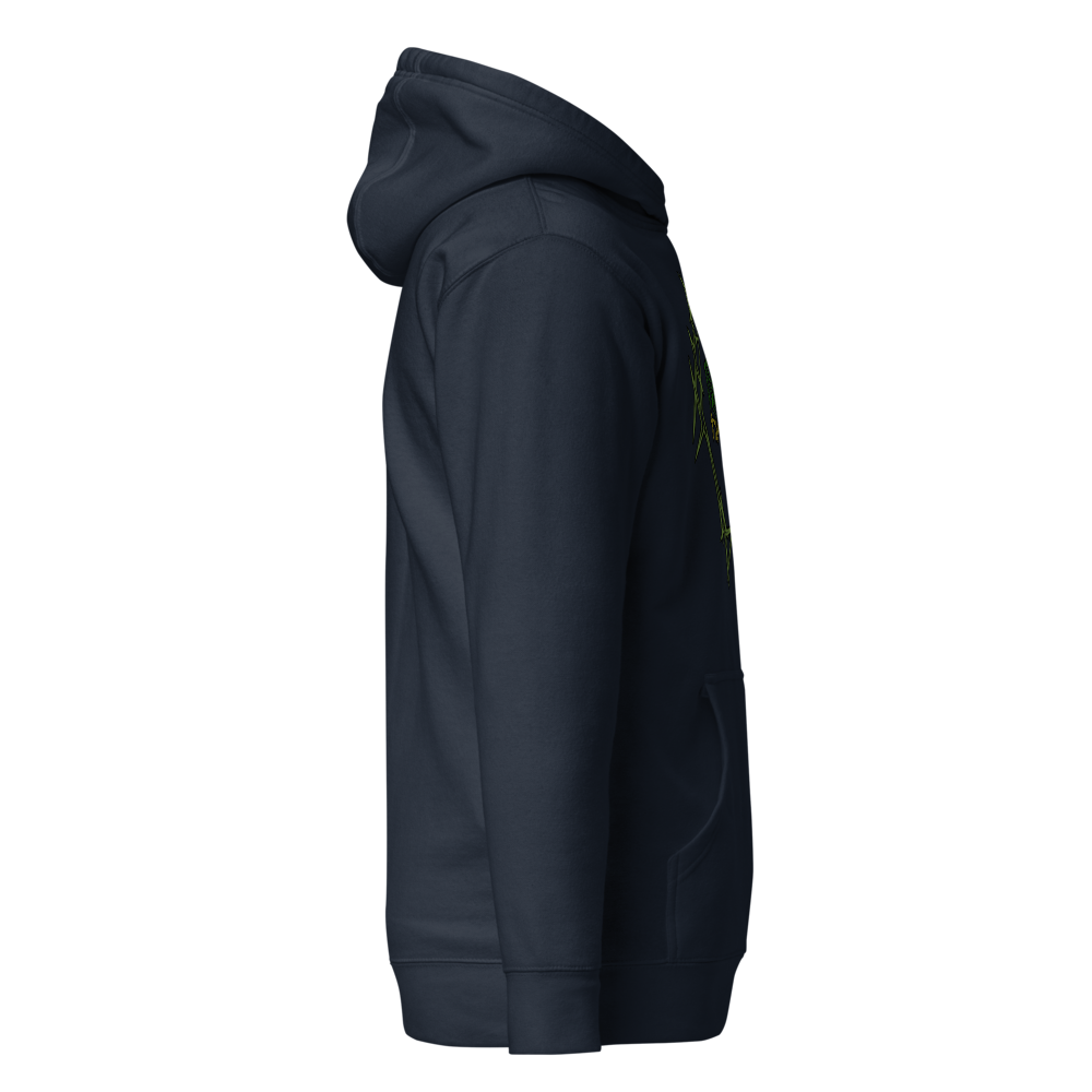 Tainted Hoodie w/ Green Text thumbnail 7