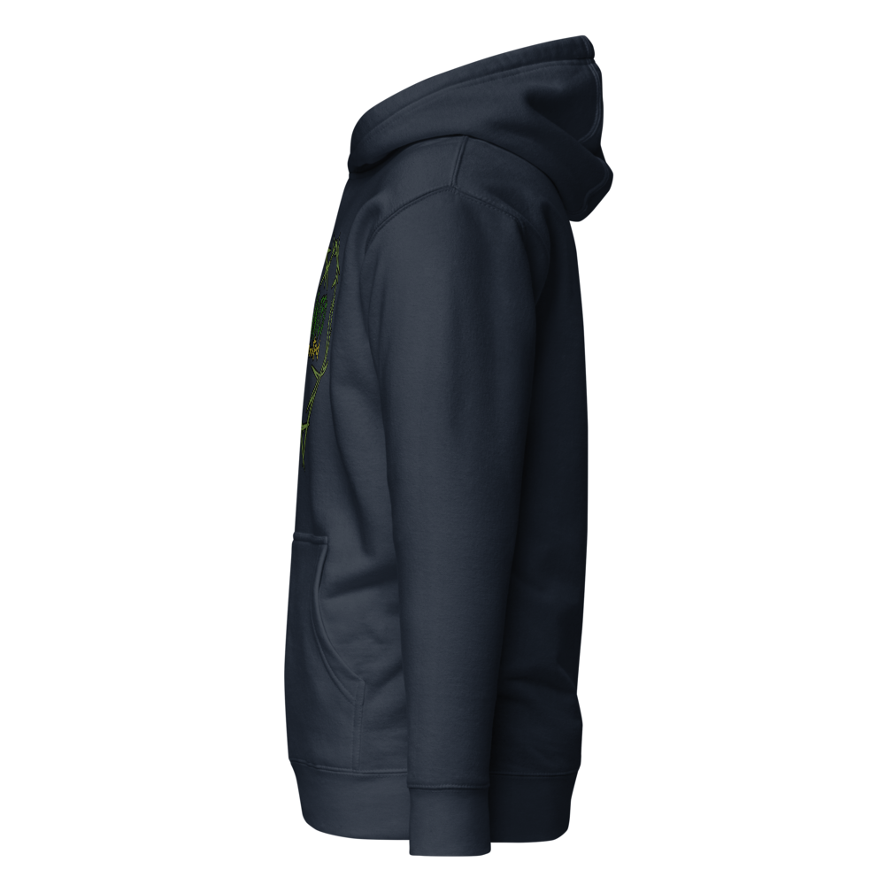 Tainted Hoodie w/ Green Text thumbnail 6