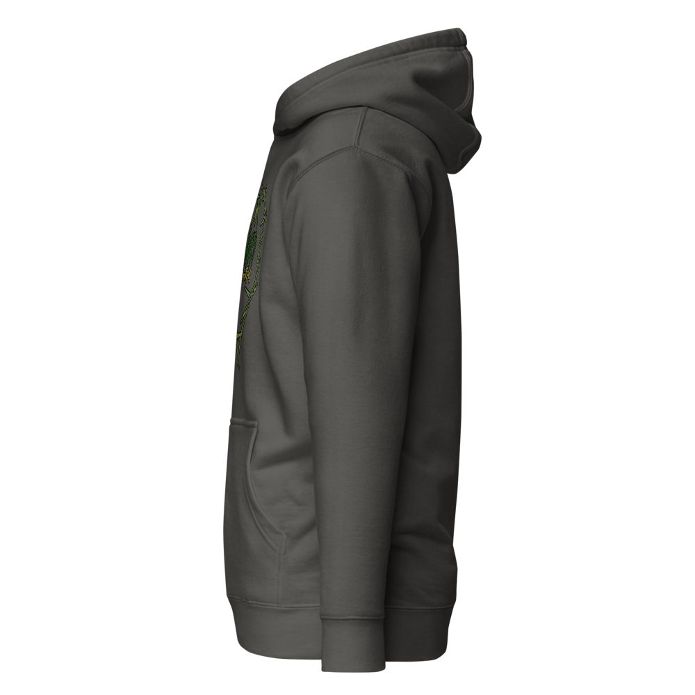 Tainted Hoodie w/ Green Text thumbnail 15