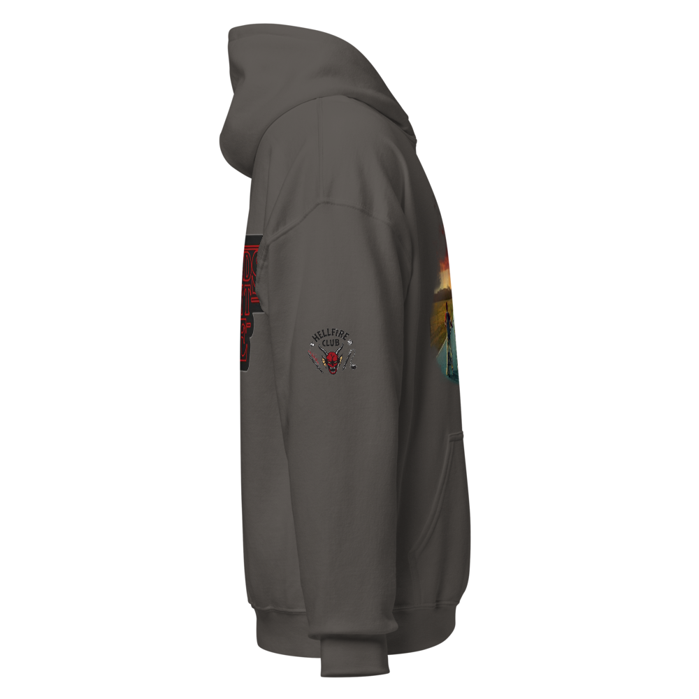 Stranger things premium print heavy hoodie thumbnail 3