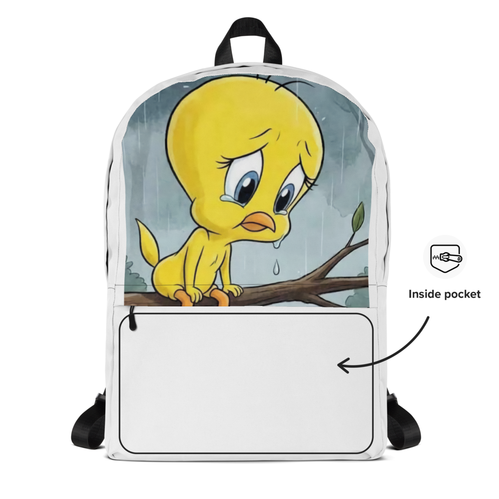 Sad tweety bird backpack  thumbnail 2