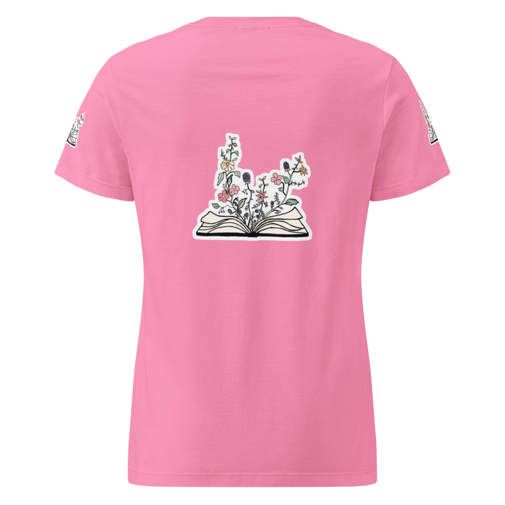 Blooming Book Floral T-Shirt for Girls thumbnail 2