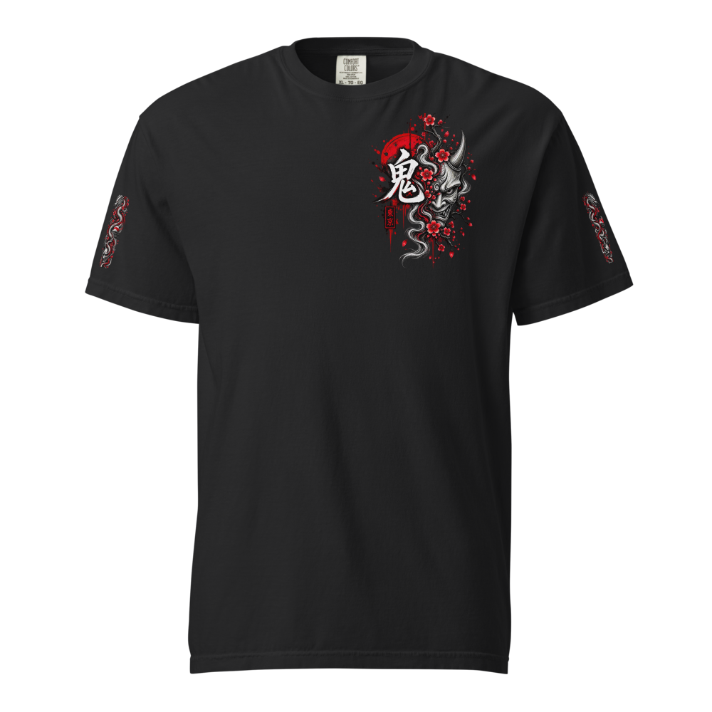 Japanese Style Unisex Heavyweight T-Shirt  thumbnail 2