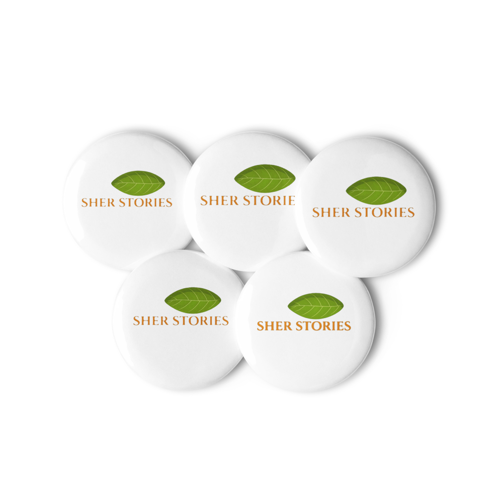 Sher Stories Logo Button Pin Set thumbnail 4