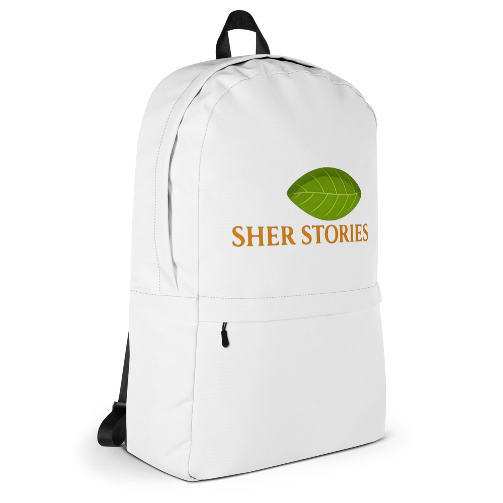 Sher Stories All-Over Print Backpack thumbnail 4