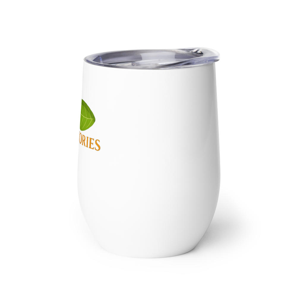 Sher Stories Logo Wine Tumbler thumbnail 3